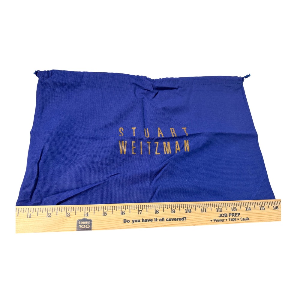 Stuart Weitzman Royal Blue Drawstring Dust Bag for Shoes and Accessories